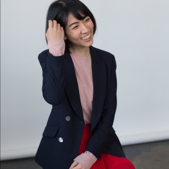 Sample sale! VICENZI Blazer N°1 Italian wool Made in the USA - Picture 6 of 7